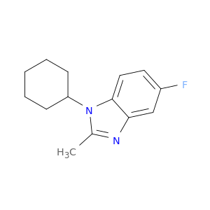1-Cyclohexyl-5-fluoro-2-methyl-1,3-benzodiazole