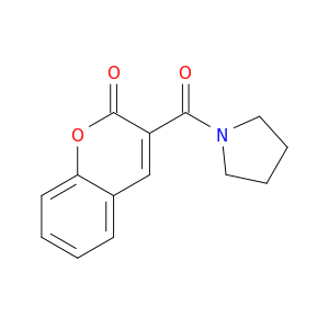 3-(1-PYRROLIDINYLCARBONYL)COUMARIN