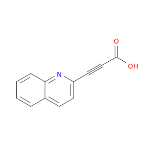 2-Propynoic acid, 3-(2-quinolinyl)-