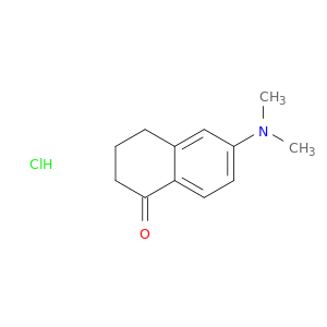 1(2H)-萘酮,6-(二甲基氨基)-3,4-二氢-,盐酸盐(1：1)