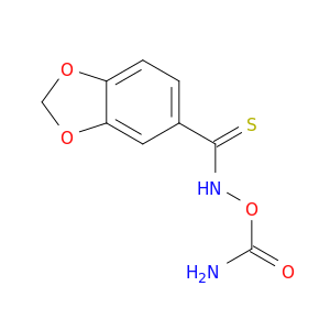 1,3-Benzodioxole-5-carbothioamide, N-[(aminocarbonyl)oxy]-