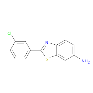 2-(3-chlorophenyl)-1,3-benzothiazol-6-amine