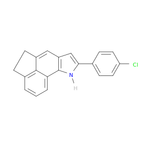 8-(4-chlorophenyl)-5,9-dihydro-4h-indeno[1,7-fg]indole