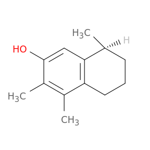 2-Naphthalenol, 5,6,7,8-tetrahydro-3,4,8-trimethyl-, (S)-