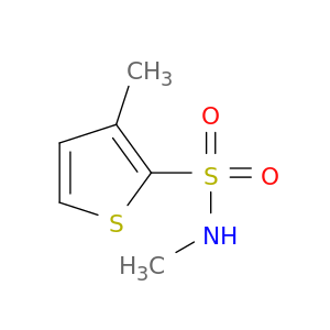 2-Thiophenesulfonamide, N,3-dimethyl-