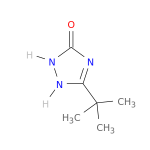 3H-1,2,4-Triazol-3-one, 5-(1,1-dimethylethyl)-1,2-dihydro-