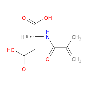 L-Aspartic acid, N-(2-methyl-1-oxo-2-propenyl)-