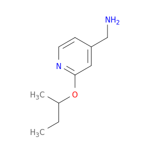 [2-(butan-2-yloxy)pyridin-4-yl]methanamine