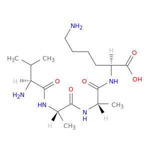 L-Lysine, L-valyl-L-alanyl-L-alanyl-