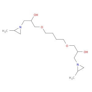 3,3'-[butane-1,4-diylbis(oxy)]bis[1-(2-methylaziridin-1-yl)propan-2-ol]