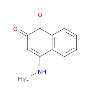 1,2-Naphthalenedione, 4-(methylamino)-