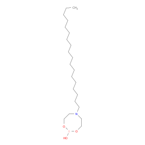 4H-1,3,6,2-Dioxazaborocine, tetrahydro-2-hydroxy-6-octadecyl-