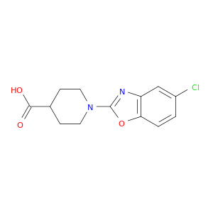 1-(5-氯-2-苯并恶唑基)-4-哌啶羧酸