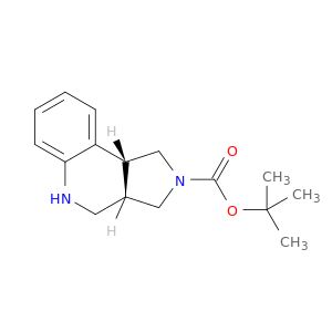 顺式-3,3a,4,5-四氢-1H-吡咯并[3,4-c]喹啉-2(9bH)-羧酸叔丁酯
