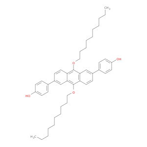 Phenol, 4,4'-[9,10-bis(decyloxy)-2,6-anthracenediyl]bis-