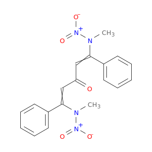 1,4-Pentadien-3-one, 1,5-bis(methylnitroamino)-1,5-diphenyl-