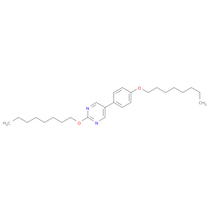 Pyrimidine, 2-(octyloxy)-5-[4-(octyloxy)phenyl]-
