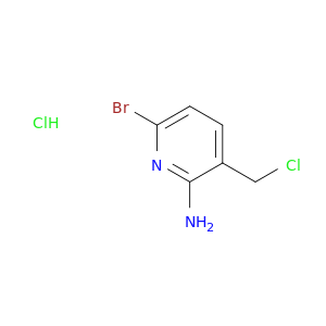 6-Bromo-3-(chloromethyl)pyridin-2-amine hydrochloride