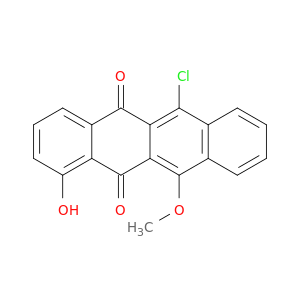 5,12-Naphthacenedione, 6-chloro-1-hydroxy-11-methoxy-