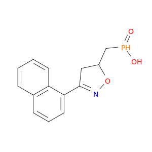 Phosphinic acid,[4,5-dihydro-3-(1-naphthalenyl)-5-isoxazolyl]methyl- (9CI)