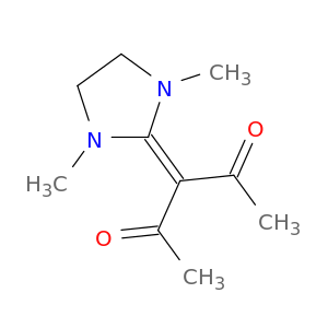 2,4-Pentanedione, 3-(1,3-dimethyl-2-imidazolidinylidene)-
