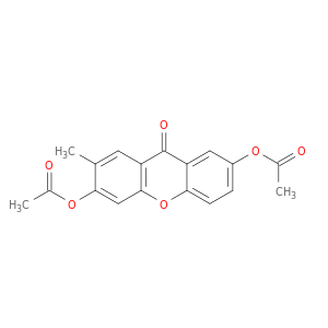 9H-Xanthen-9-one, 3,7-bis(acetyloxy)-2-methyl-