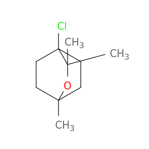 2-Oxabicyclo[2.2.2]octane, 4-chloro-1,3,3-trimethyl-