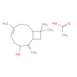 Bicyclo[7.2.0]undec-5-en-3-ol, 6,10,10-trimethyl-2-methylene-, acetate
