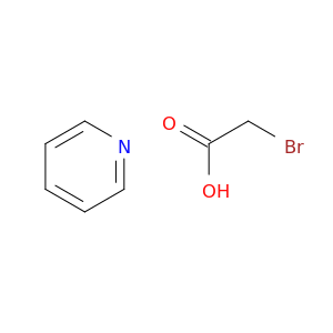 Acetic acid, bromo-, compd. with pyridine (1:1)