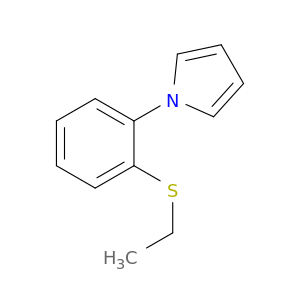 1H-Pyrrole, 1-[2-(ethylthio)phenyl]-