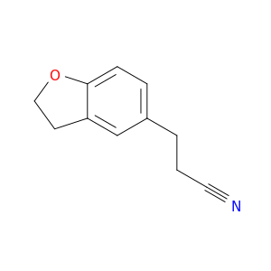 3-(2,3-dihydro-1-benzofuran-5-yl)propanenitrile