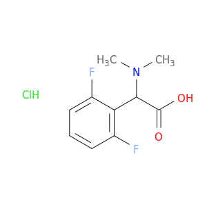 苯甲酸,α-(二甲基氨基)-2,6-二氟-,盐酸盐(1：1)