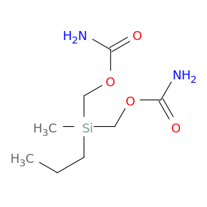 Methanol,1,1'-(methylpropylsilylene)bis-, 1,1'-dicarbamate