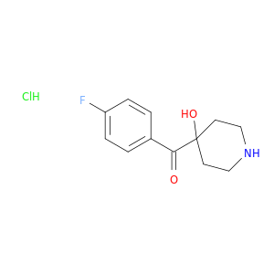 Methanone, (4-fluorophenyl)(4-hydroxy-4-piperidinyl)-, hydrochloride