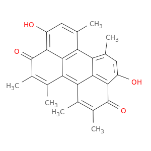 3,10-Perylenedione, 4,9-dihydroxy-1,2,6,7,11,12-hexamethyl-