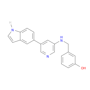 Phenol, 3-[[[5-(1H-indol-5-yl)-3-pyridinyl]amino]methyl]-