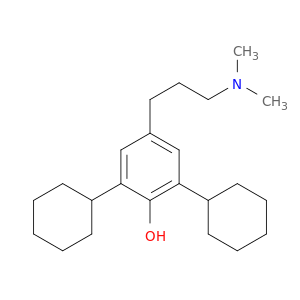 Phenol, 2,6-dicyclohexyl-4-[3-(dimethylamino)propyl]-