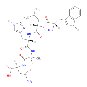 L-Asparagine, L-tryptophyl-L-leucyl-L-histidyl-L-alanyl-