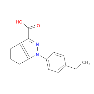 1-(4-Ethylphenyl)-1H,4H,5H,6H-cyclopenta[c]pyrazole-3-carboxylic Acid