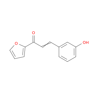 2-Propen-1-one, 1-(2-furanyl)-3-(3-hydroxyphenyl)-