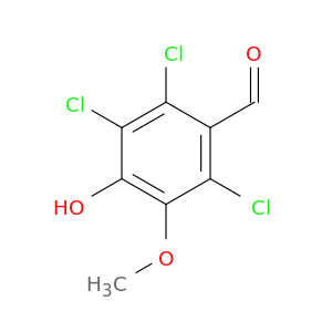 Benzaldehyde, 2,3,6-trichloro-4-hydroxy-5-methoxy-