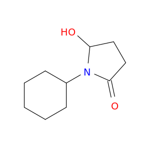 2-Pyrrolidinone, 1-cyclohexyl-5-hydroxy-