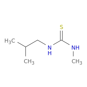Thiourea, N-methyl-N'-(2-methylpropyl)-