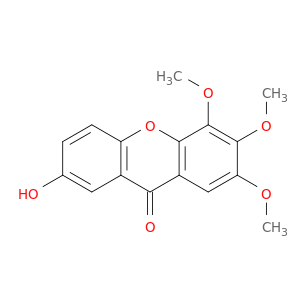 7-HYDROXY-2,3,4-TRIMETHOXY-9H-XANTHEN-9-ONE