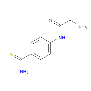 N-(4-carbamothioylphenyl)propanamide