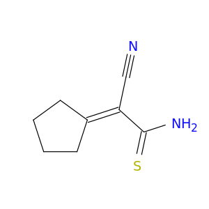 2-Cyano-2-cyclopentylideneethanethioamide