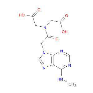 Glycine, N-(carboxymethyl)-N-[2-[6-(methylamino)-9H-purin-9-yl]acetyl]-