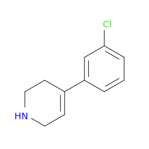 4-(3-Chlorophenyl)-1,2,3,6-tetrahydropyridine