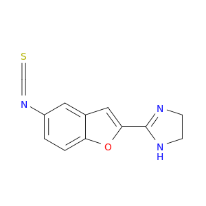 1H-Imidazole, 4,5-dihydro-2-(5-isothiocyanato-2-benzofuranyl)-