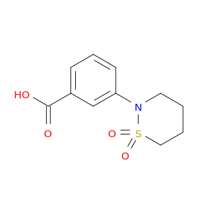 3-(1,1-二氧化-1,2-噻嗪烷-2-基)苯甲酸